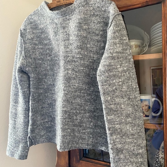 Zara Trafaluc Fall-Winter Collection Grey High Neck Sweater - Picture 2 of 14